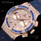 Hublot Big Bang Rose Gold Diamonds Swiss Replica Watches With Blue Diamond Bezel (5)_th.jpg